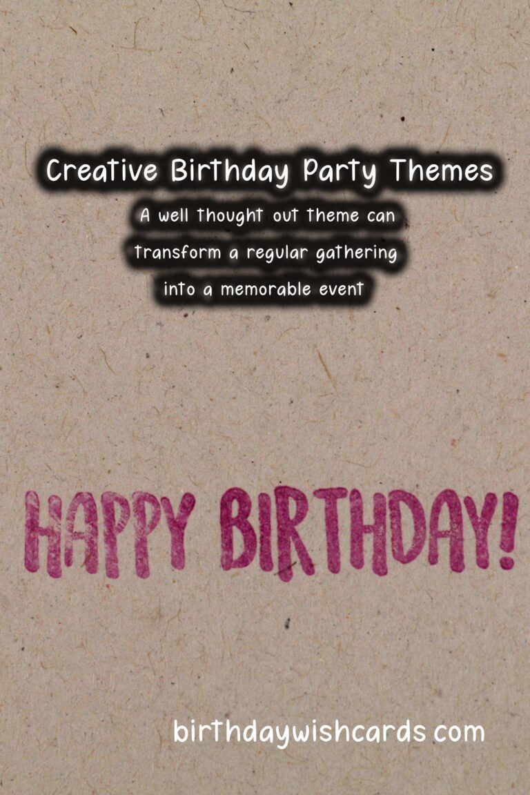 Ultimate Ways to Design Birthday Party Themes