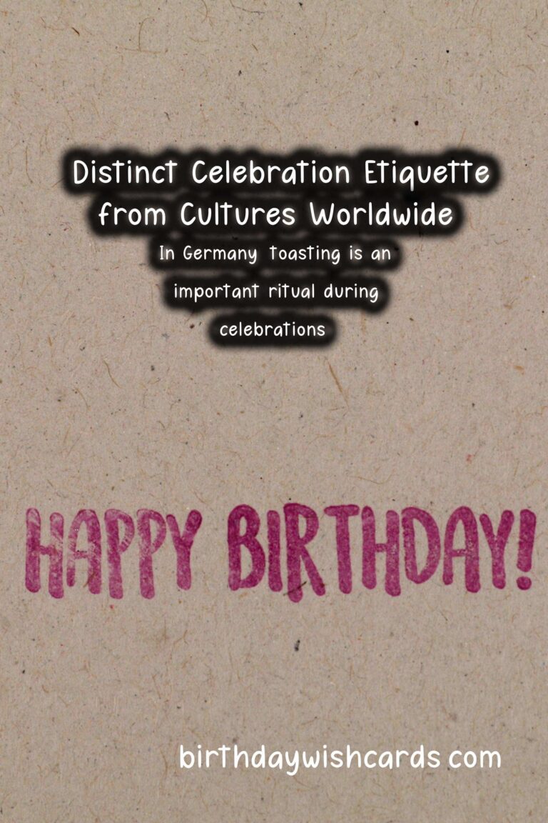 Unforgettable Celebration Etiquette Around the World That Are Unique