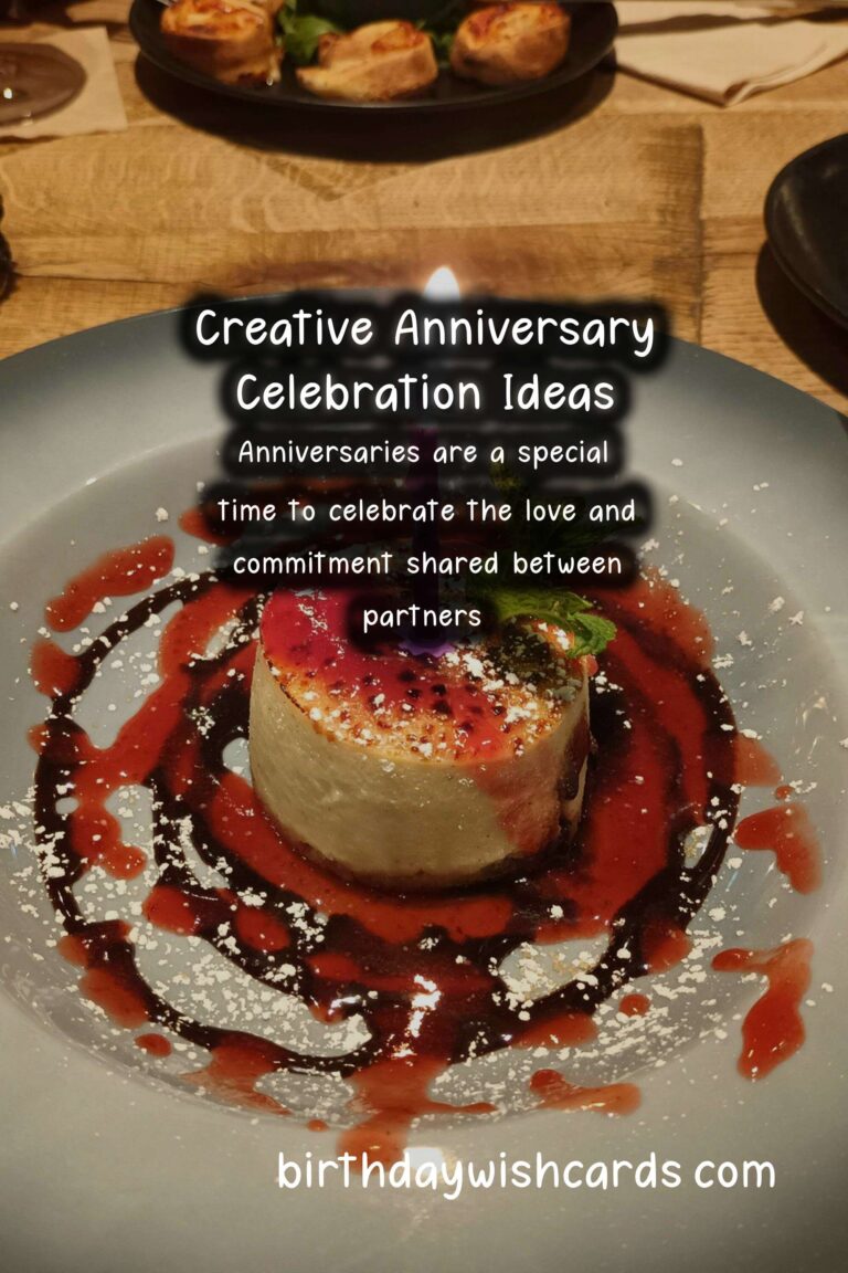 Unforgettable Ways to Prepare Anniversary Celebration Ideas