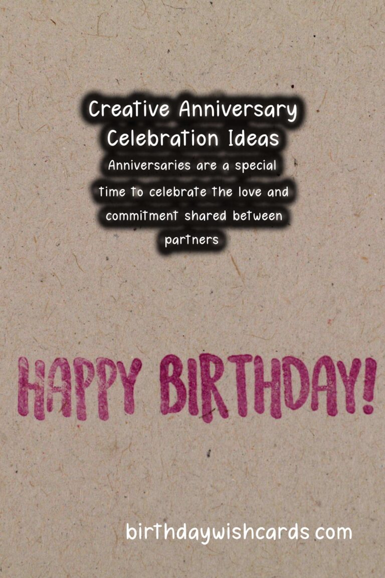 Unforgettable Ways to Prepare Anniversary Celebration Ideas