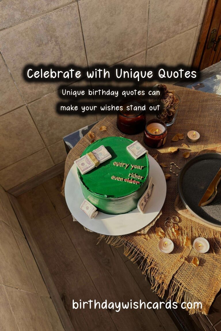 Unique Birthday Quotes to Try This Year