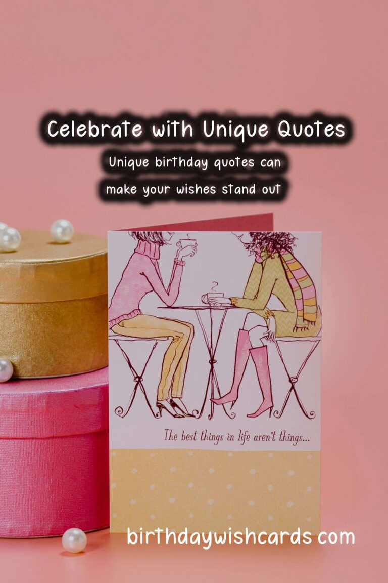 Unique Birthday Quotes to Try This Year