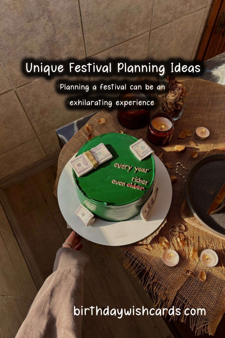 Unique Festival Planning Guide For Every Budget