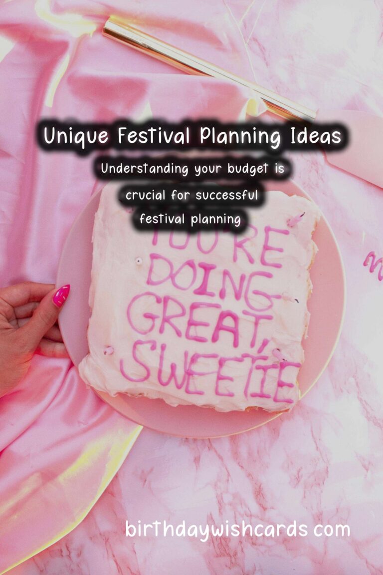 Unique Festival Planning Guide For Every Budget