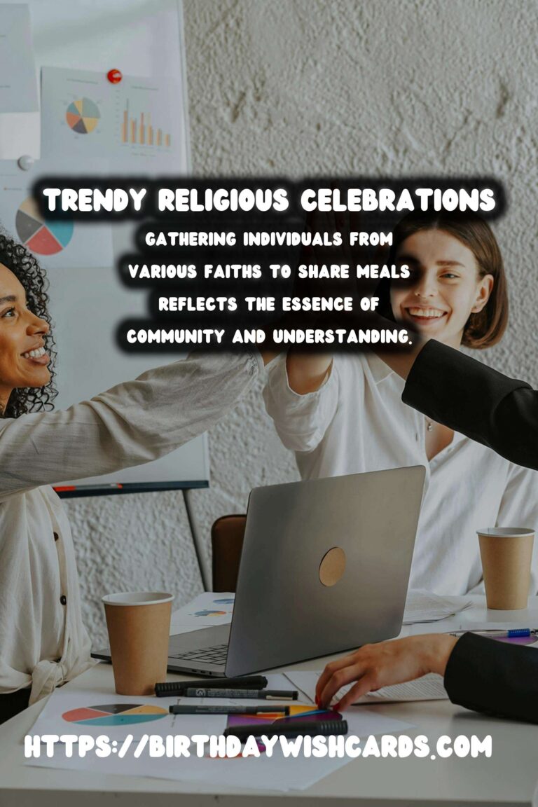 Unique Religious Celebration Ideas That Are Trendy