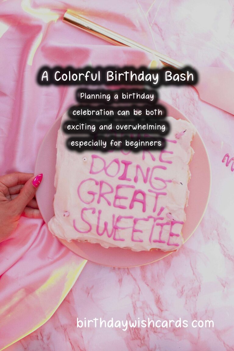 Vibrant Birthday Survival Guide For Beginners