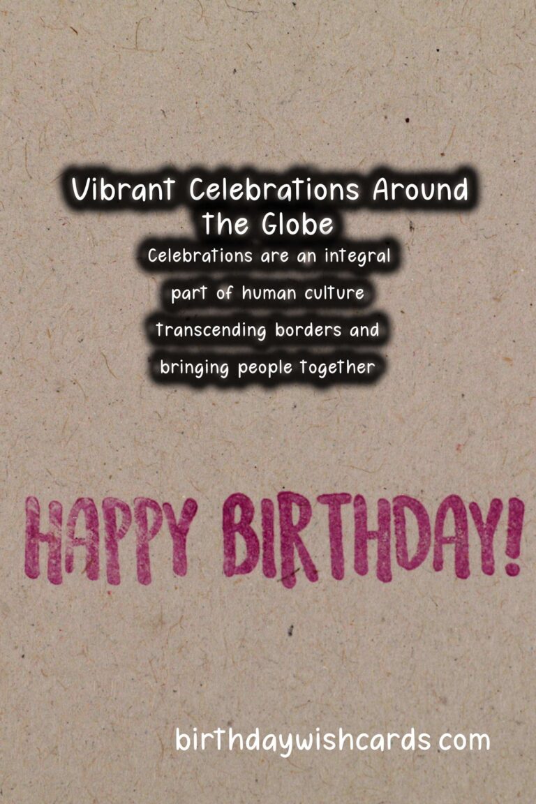 Vibrant Celebration Etiquette Around the World For Every Personality
