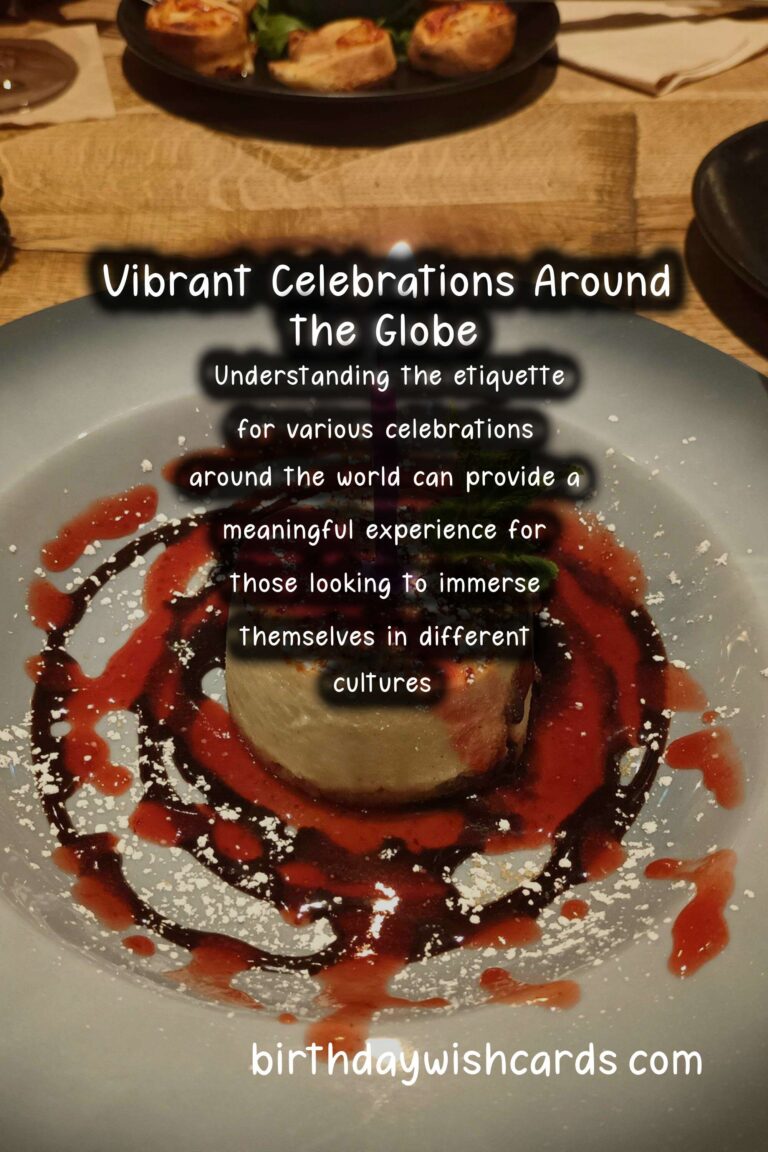 Vibrant Celebration Etiquette Around the World For Every Personality