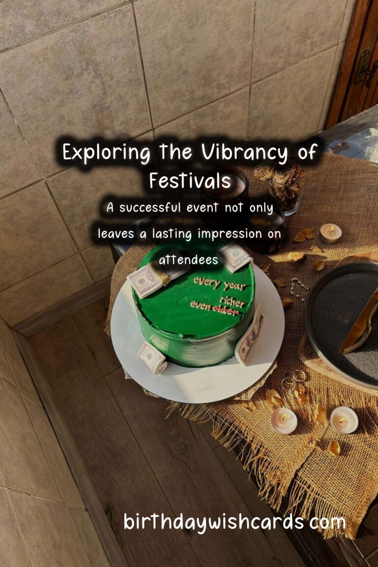 Vibrant Festival Planning Guide For Lasting Impressions