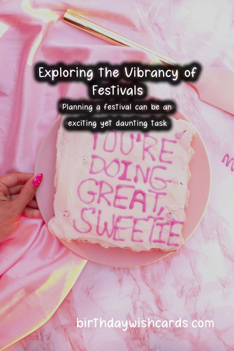 Vibrant Festival Planning Guide For Lasting Impressions