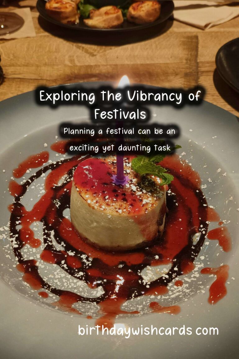 Vibrant Festival Planning Guide For Lasting Impressions
