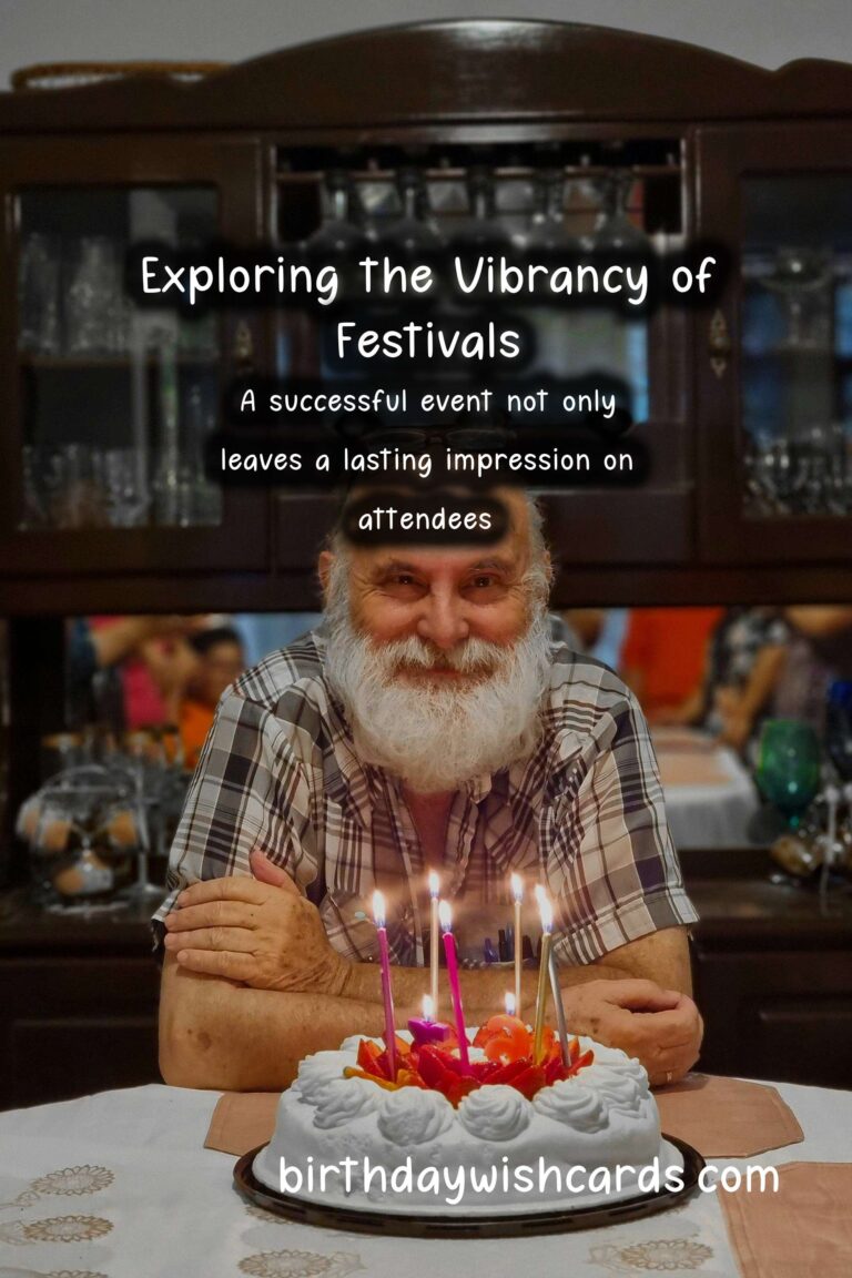 Vibrant Festival Planning Guide For Lasting Impressions