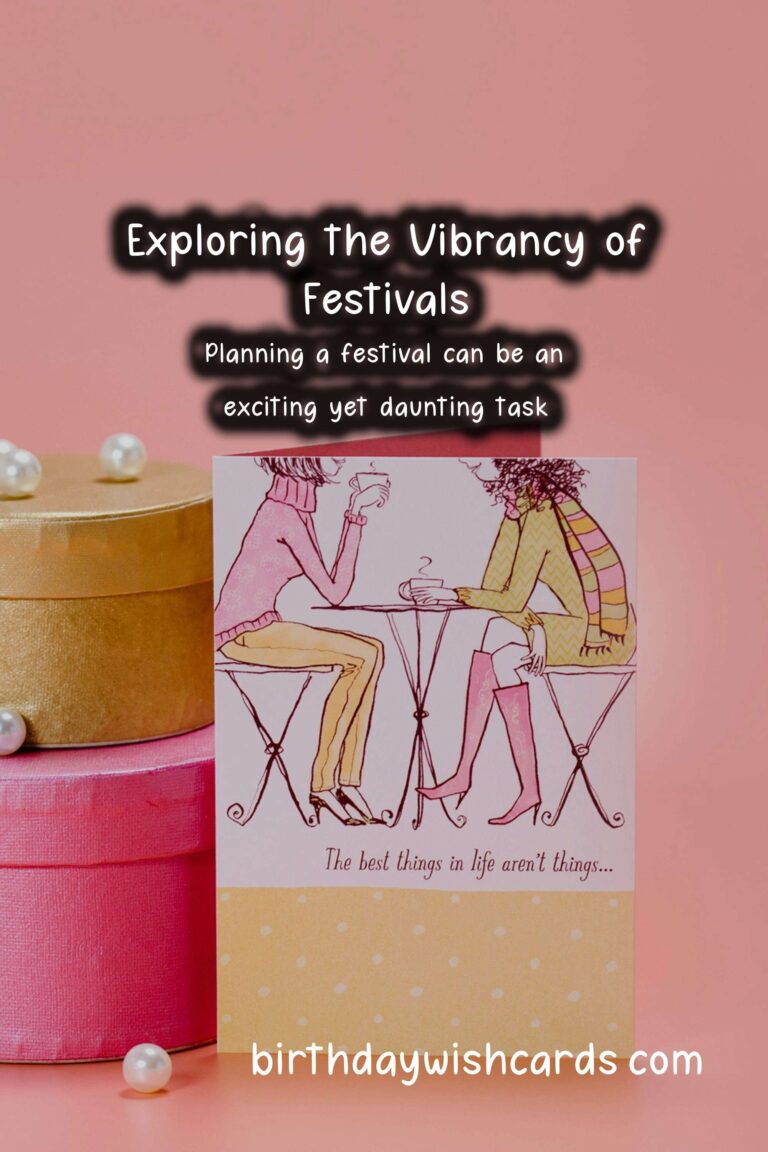 Vibrant Festival Planning Guide For Lasting Impressions