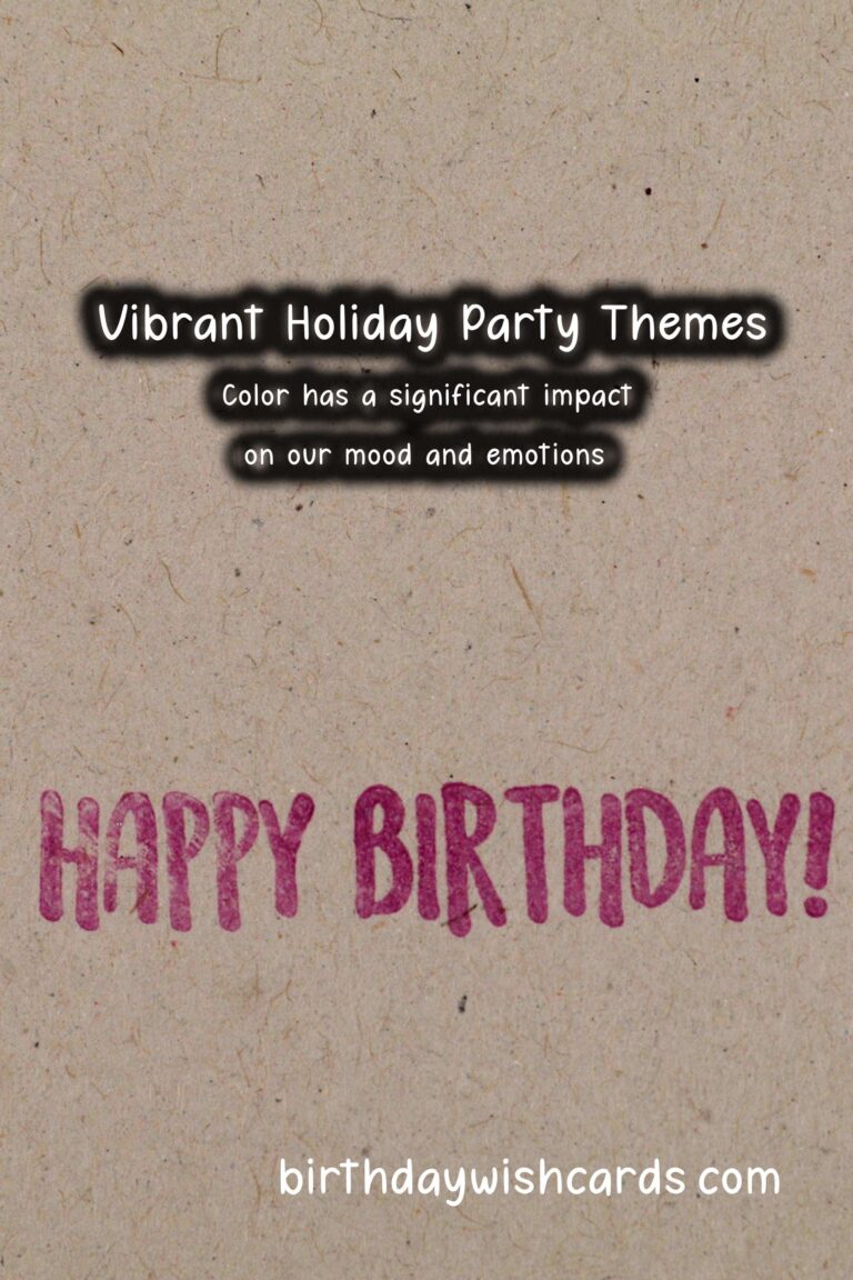 Vibrant Holiday Party Themes That Inspire Connection