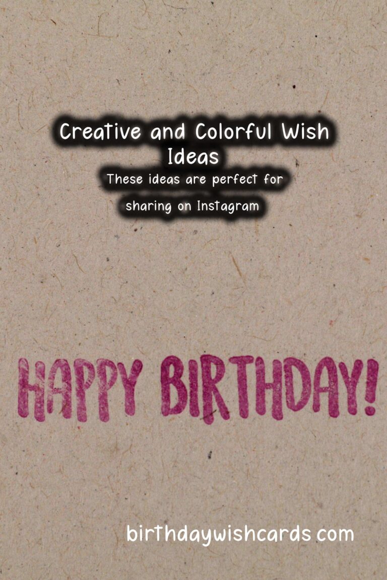 Vibrant Unique Wish Ideas That Are Instagram-Worthy