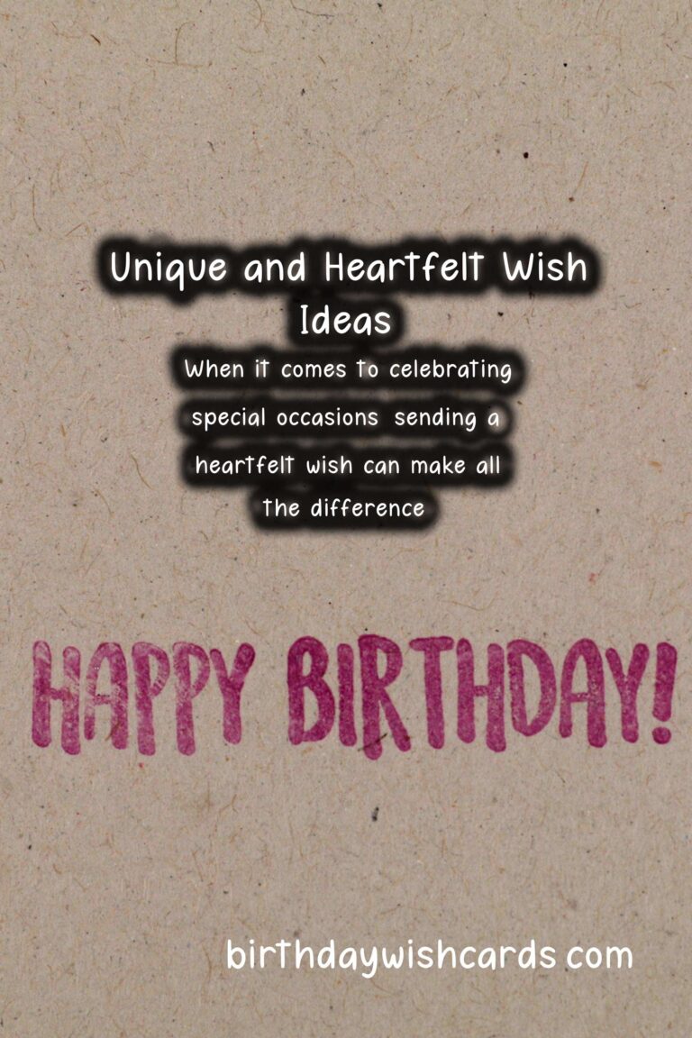 Vibrant Unique Wish Ideas That Everyone Will Love