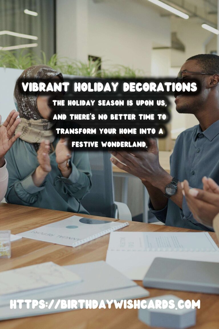 Vibrant Ways to Design Holiday Decoration Tips
