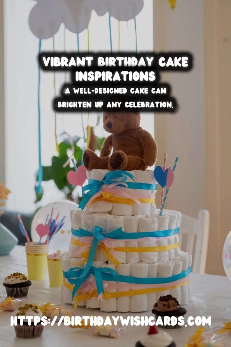 Vibrant Ways to Prepare Birthday Cake Ideas