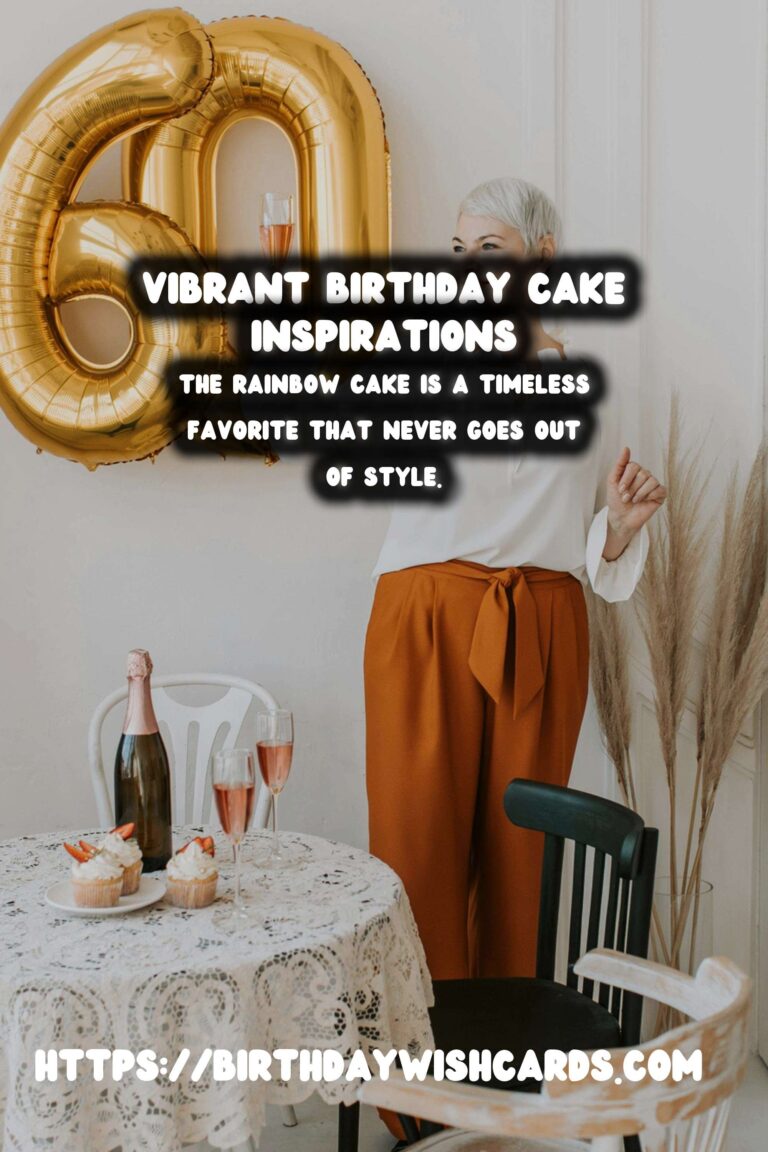 Vibrant Ways to Prepare Birthday Cake Ideas