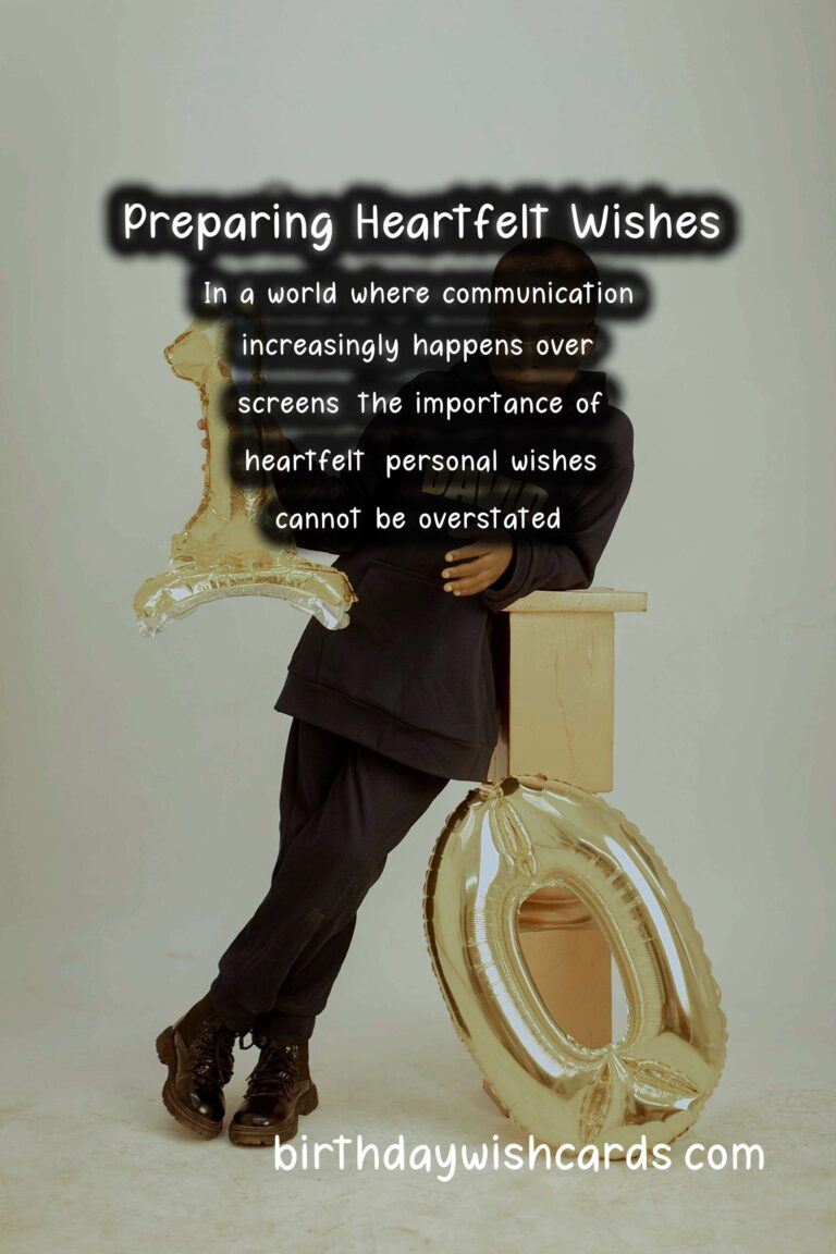 Vibrant Ways to Prepare Heartfelt Wishes