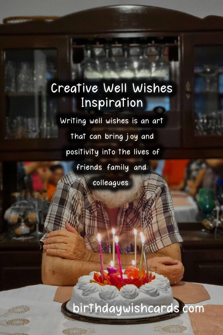 Vibrant Ways to Write Well Wishes