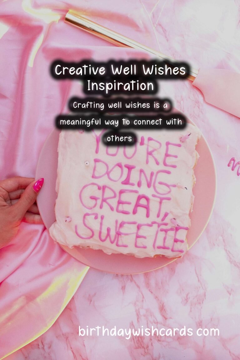 Vibrant Ways to Write Well Wishes