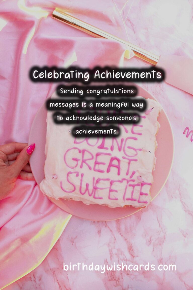 Why Congratulations Messages Make Lasting Impressions