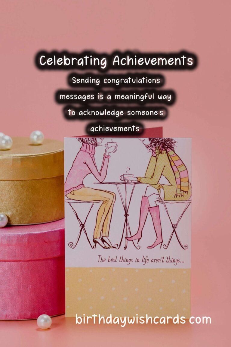 Why Congratulations Messages Make Lasting Impressions