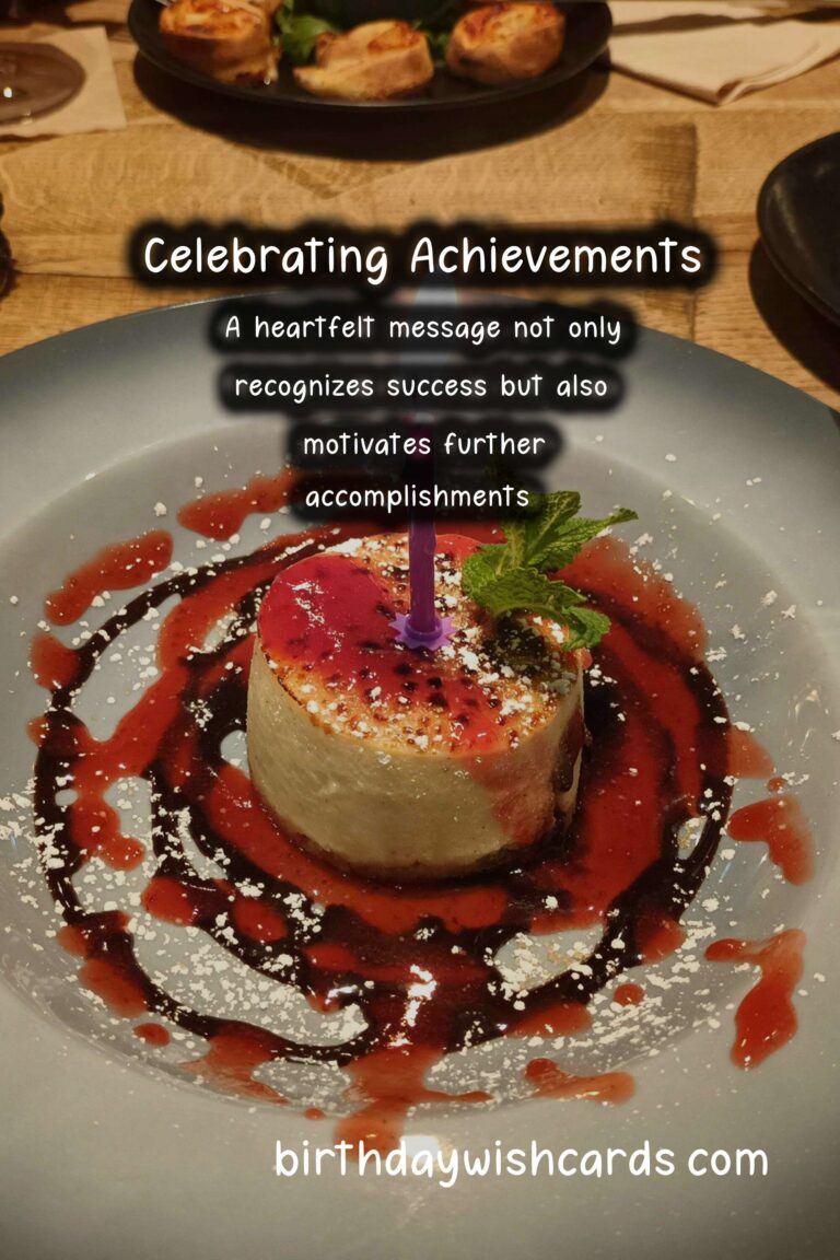 Why Congratulations Messages Make Lasting Impressions