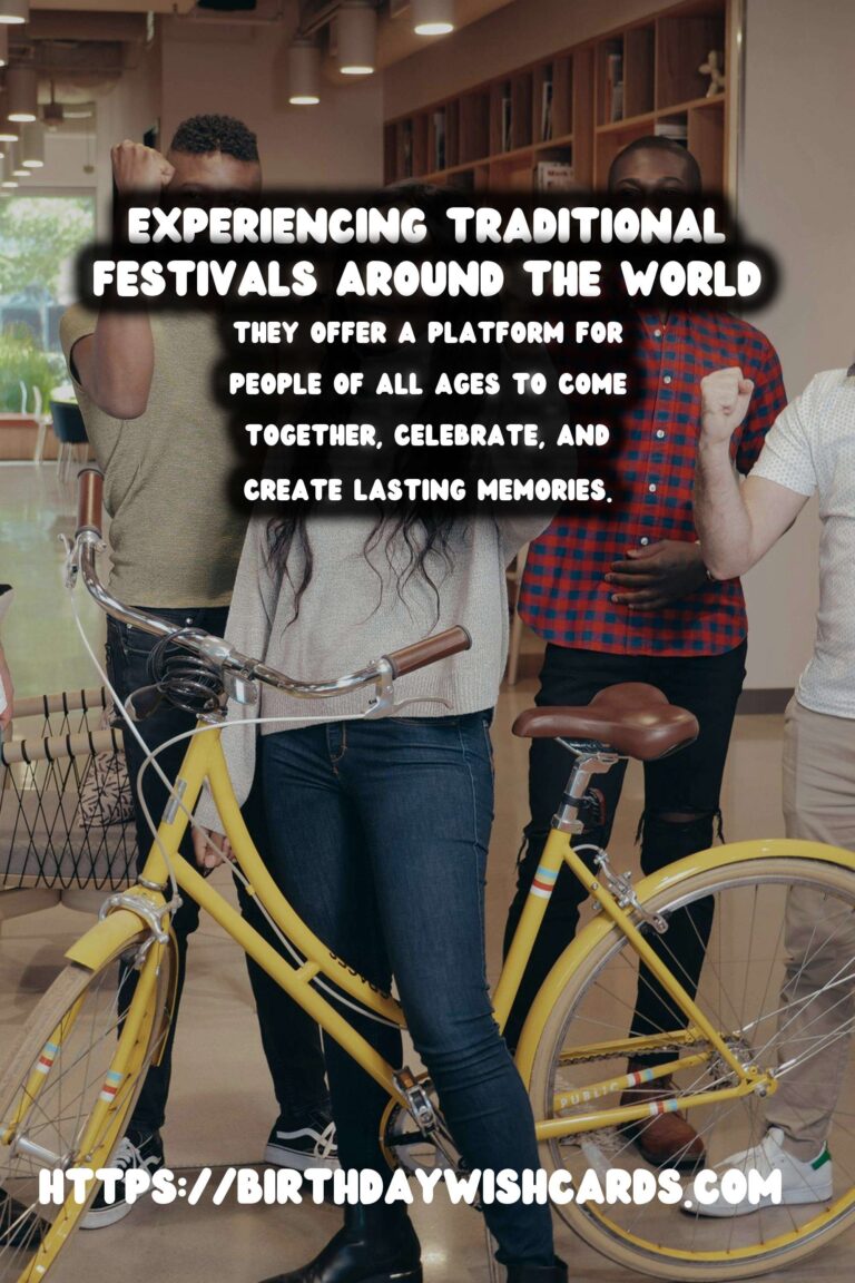 Why Festival Traditions Around the World Appeal to Every Age Group