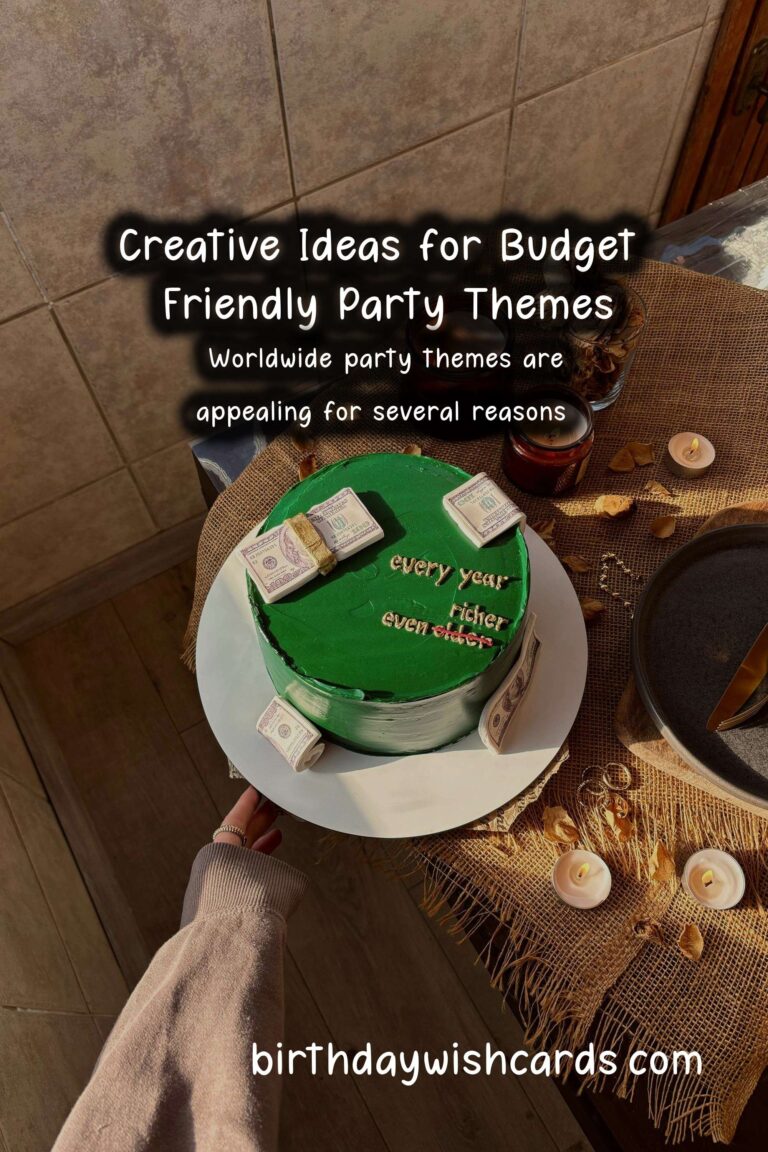 Why Worldwide Party Themes On a Budget