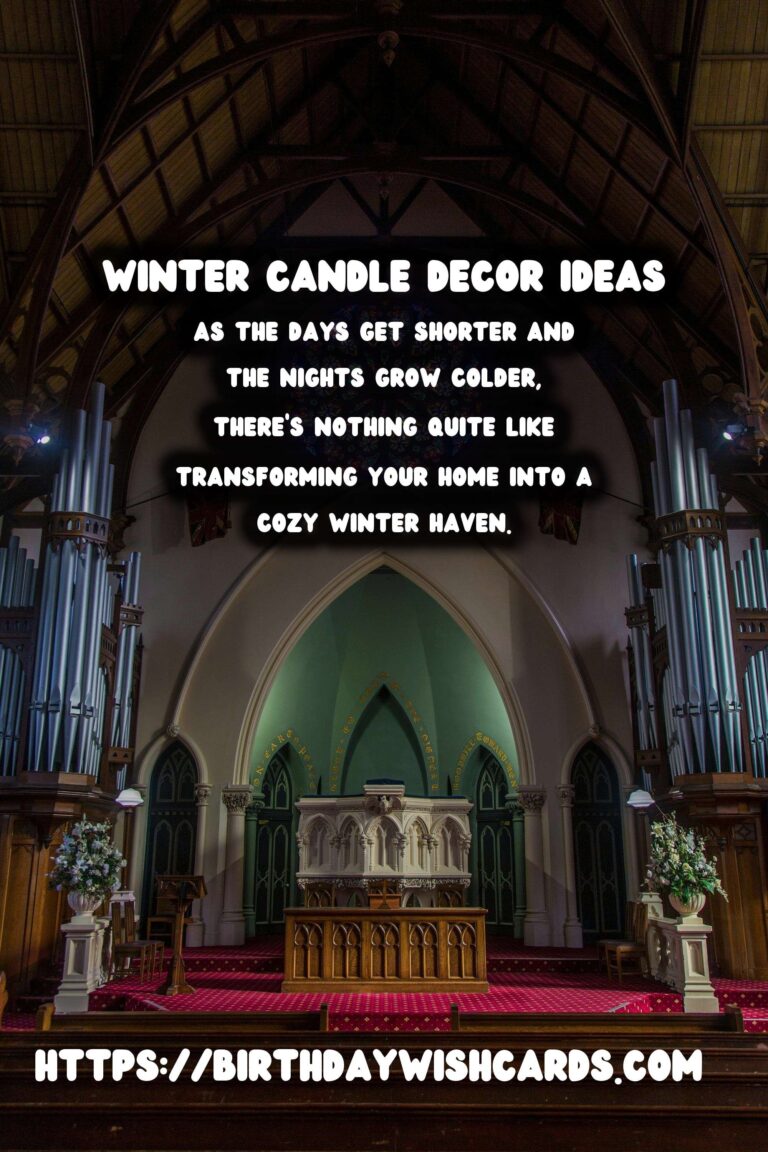 Winter Candle Decor: Crafting Warm & Inviting DIYs for Your Home