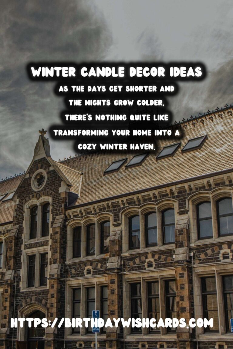 Winter Candle Decor: Crafting Warm & Inviting DIYs for Your Home
