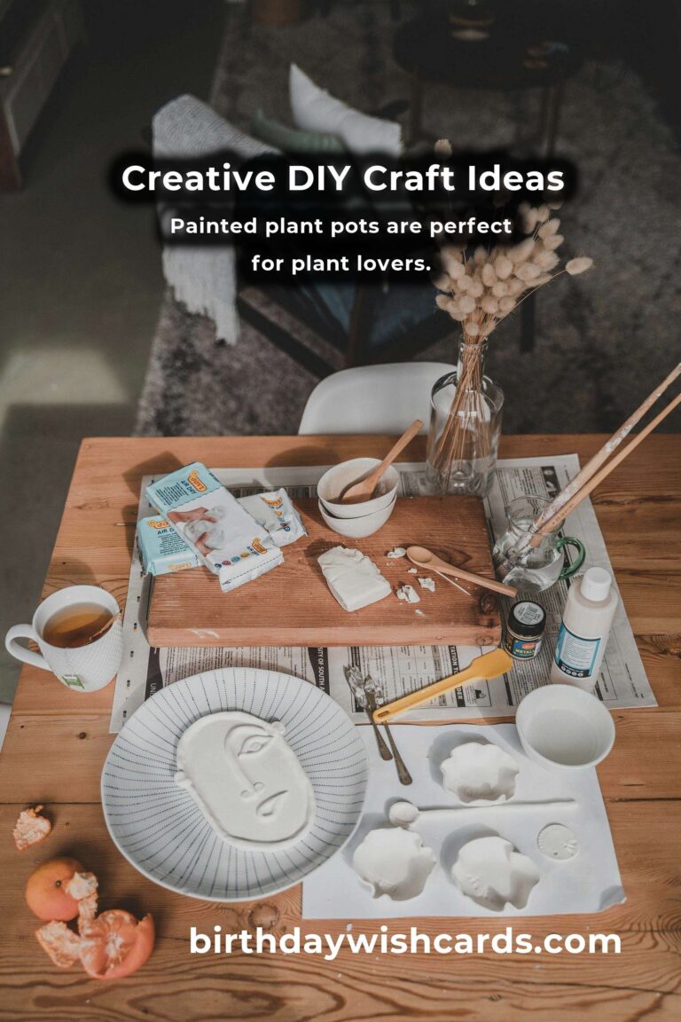 10 DIY Craft Ideas for Thoughtful Gifts That Will Impress
