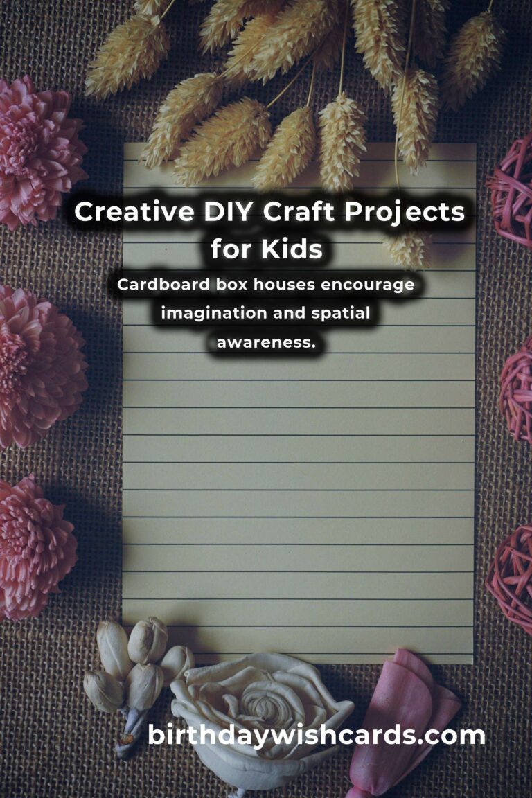 10 DIY Craft Projects to Spark Kids' Creativity