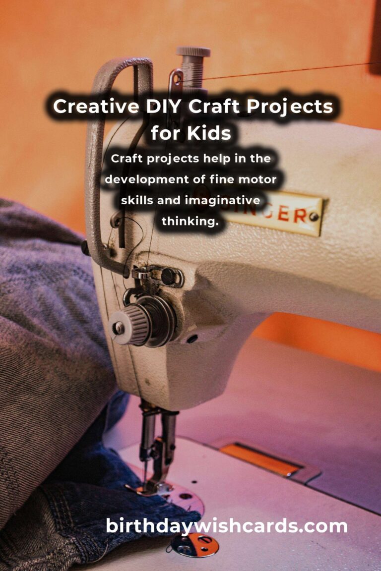 10 DIY Craft Projects to Spark Kids' Creativity