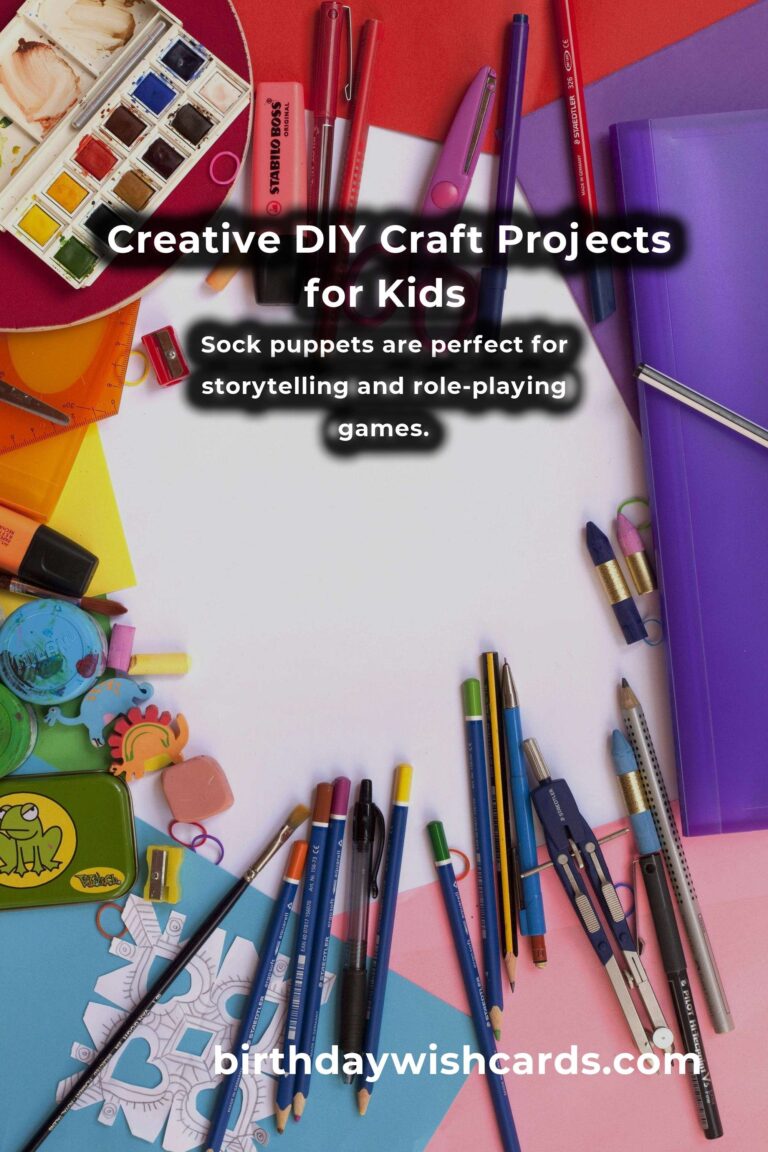 10 DIY Craft Projects to Spark Kids' Creativity