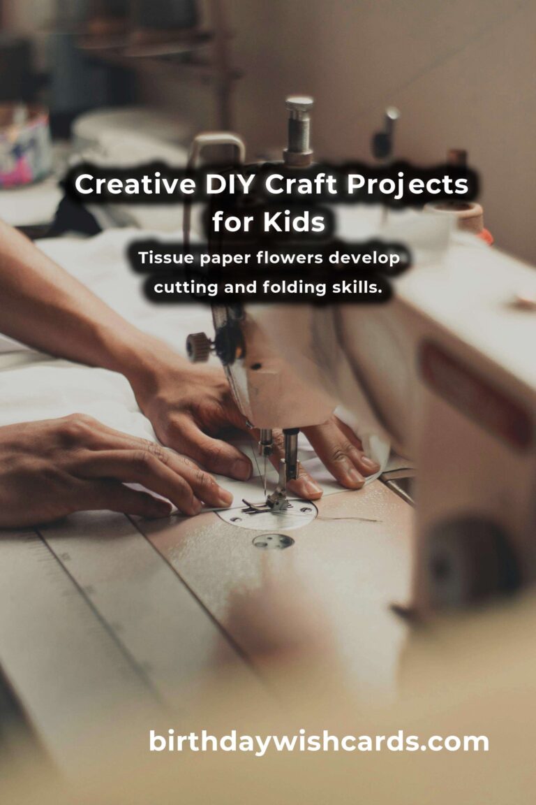 10 DIY Craft Projects to Spark Kids' Creativity