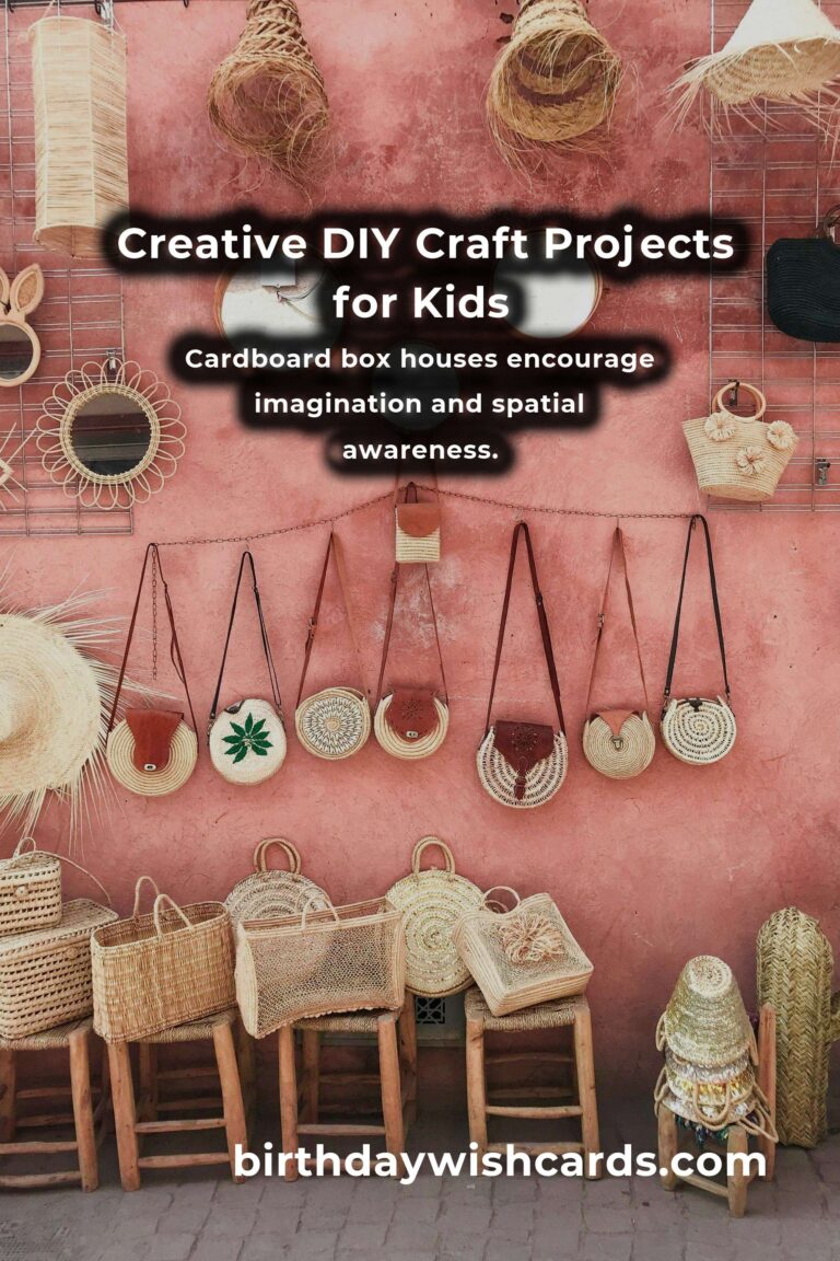 10 DIY Craft Projects to Spark Kids' Creativity