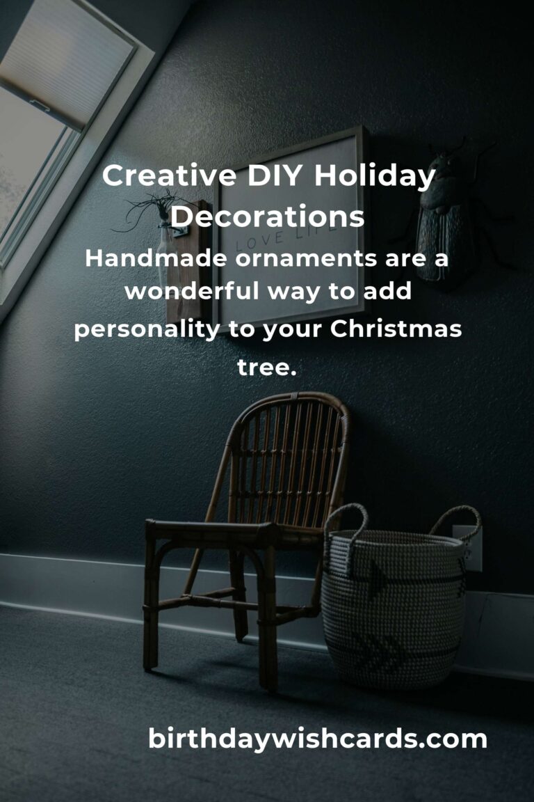 10 DIY Holiday Decorations for Festive Homes