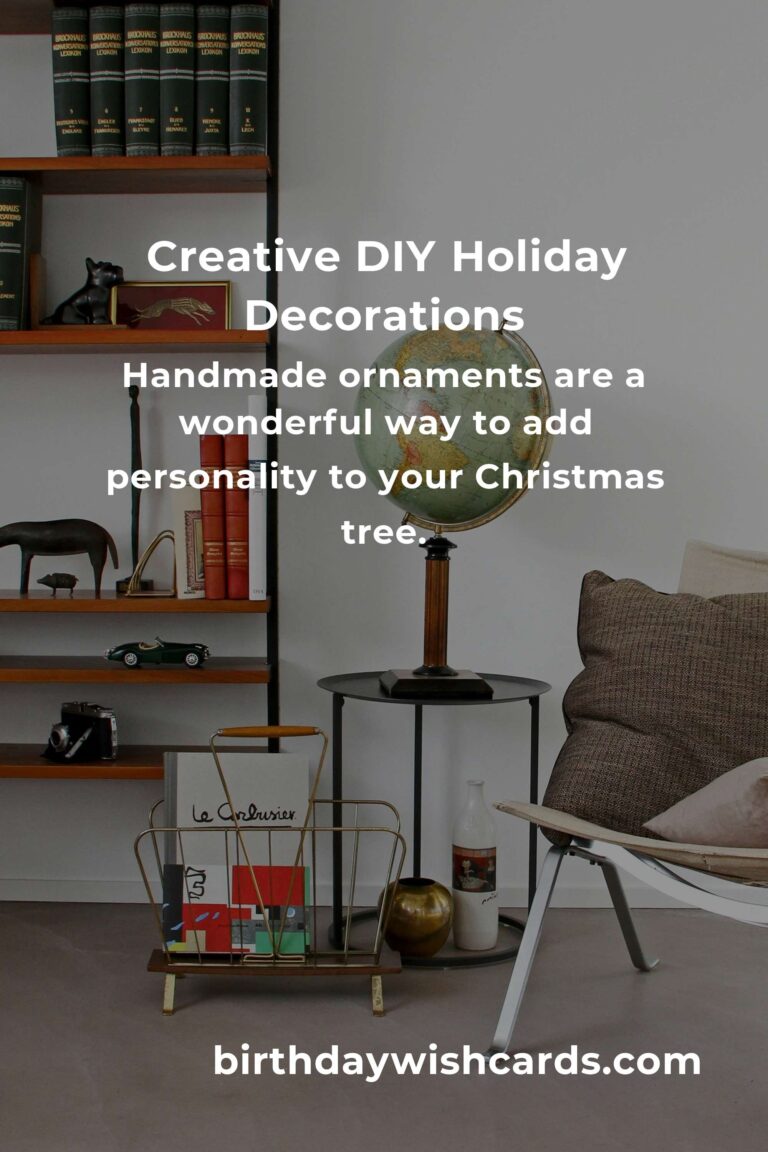 10 DIY Holiday Decorations for Festive Homes