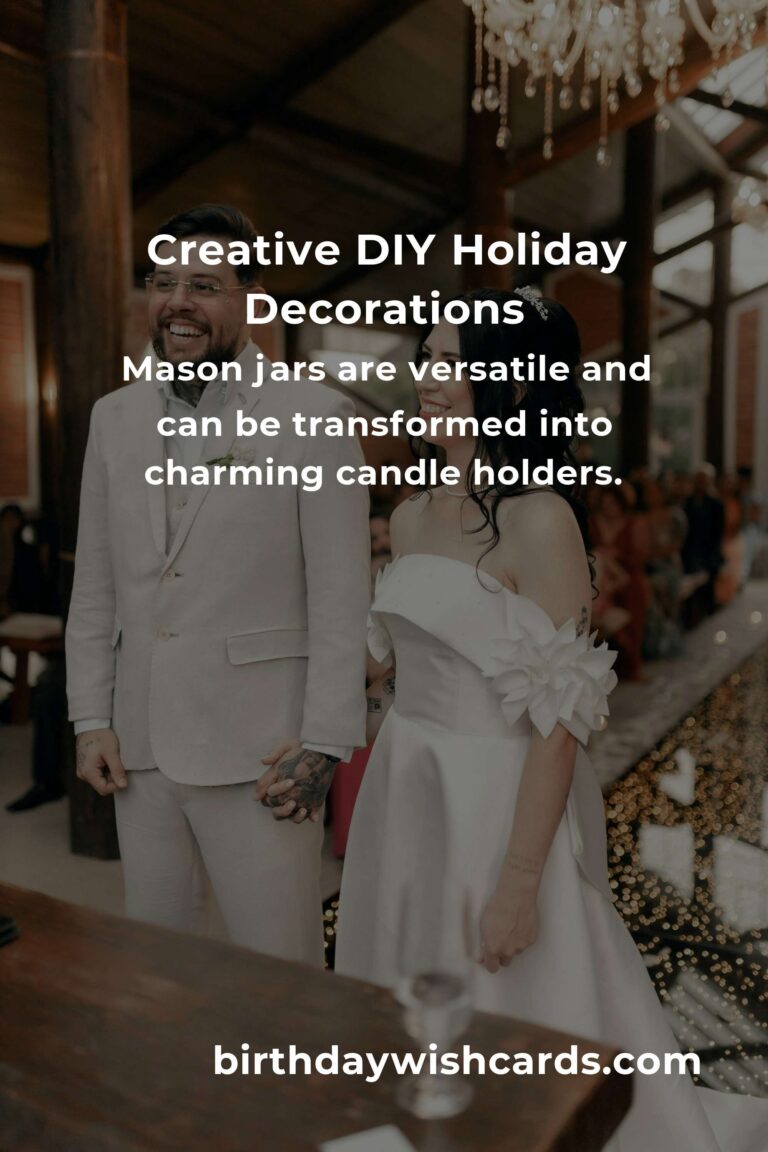 10 DIY Holiday Decorations for Festive Homes