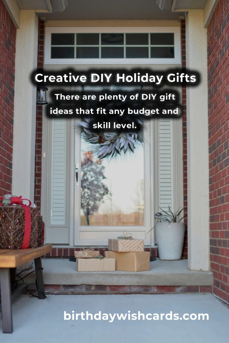 10 DIY Holiday Gift Ideas for Any Budget
