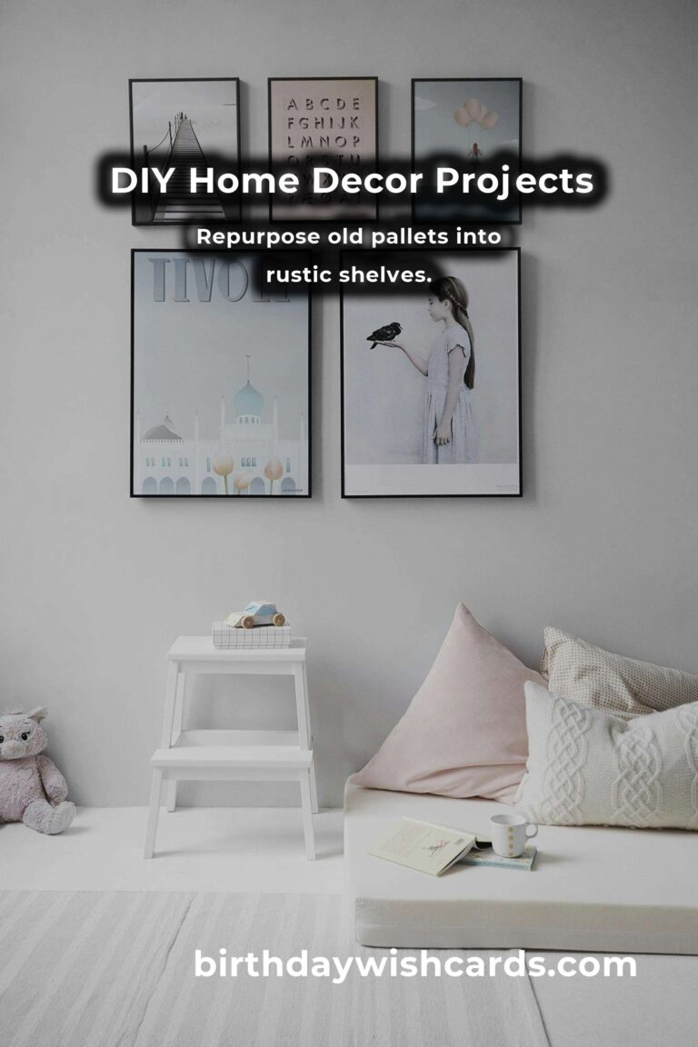 10 DIY Home Decor Projects for Cozy Spaces