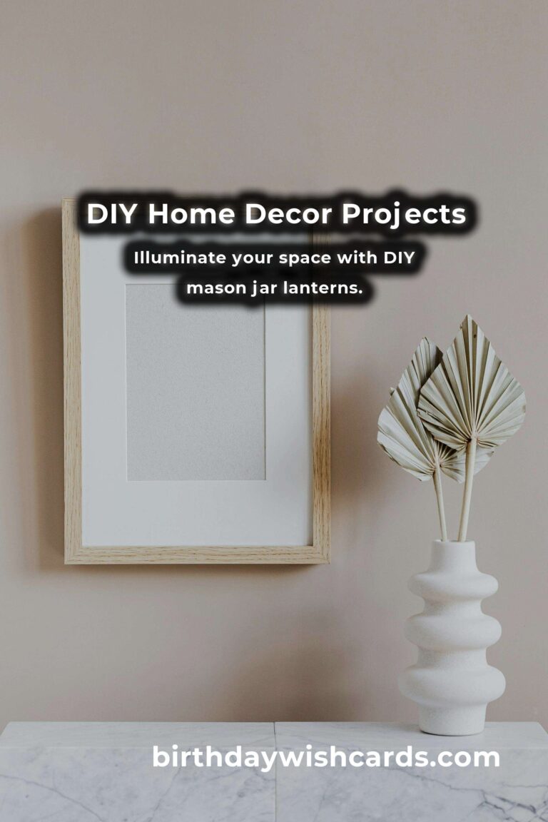 10 DIY Home Decor Projects for Cozy Spaces