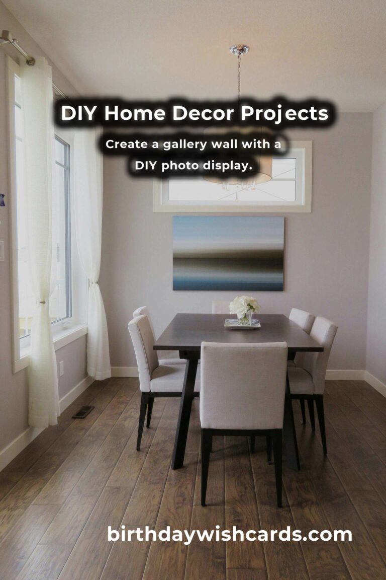 10 DIY Home Decor Projects for Cozy Spaces