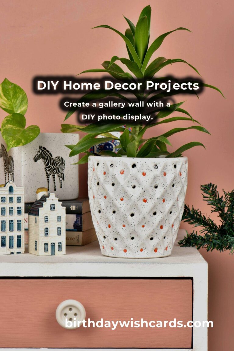 10 DIY Home Decor Projects for Cozy Spaces