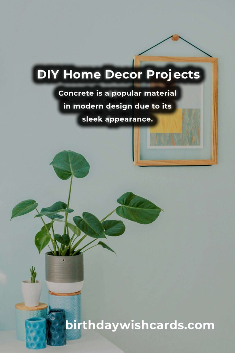 10 DIY Home Decor Projects for Modern Vibes