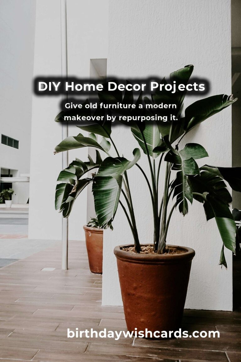 10 DIY Home Decor Projects for Modern Vibes