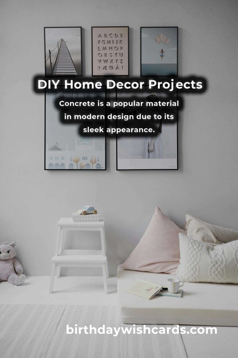 10 DIY Home Decor Projects for Modern Vibes